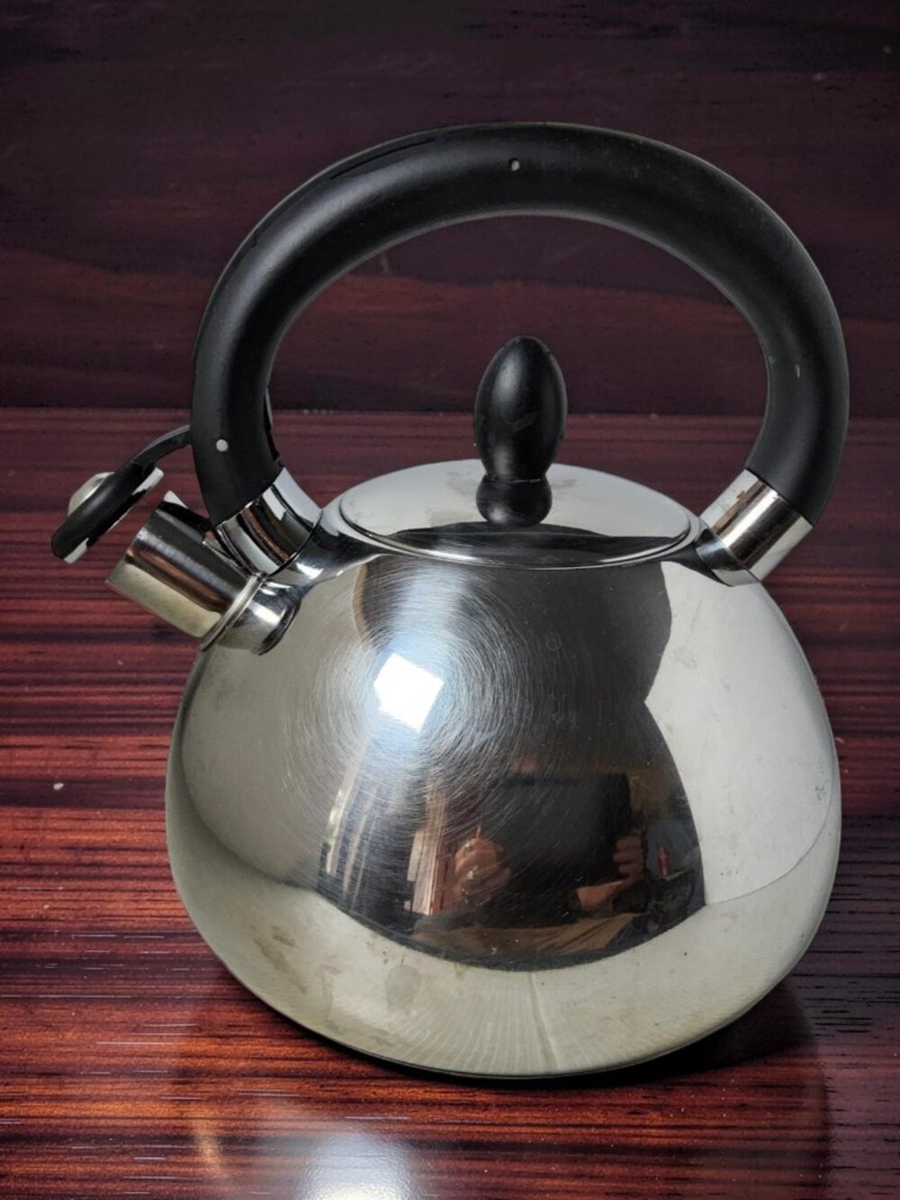 Vintage 18/10 Stainless High Quality Hamilton Beach Tea Pot